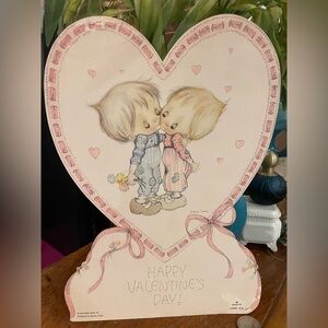 Vintage Valentine Wall Hangs, die cuts. Bundle of 12, in great condition!